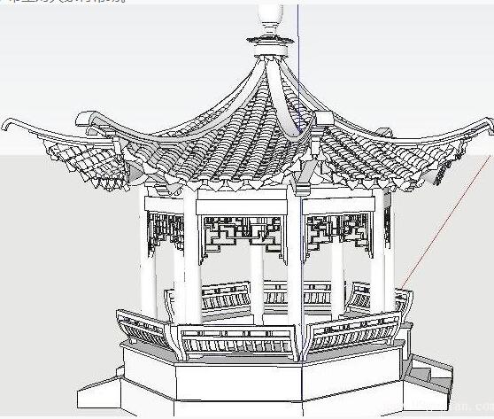 古建亭子设计图纸