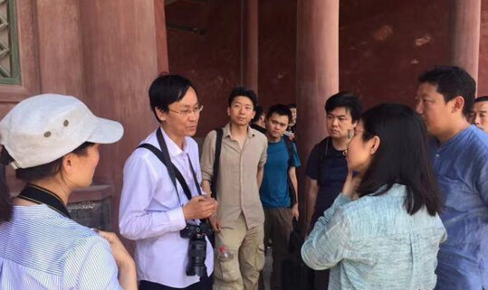 北京大学古建规划设计班师生踏查山西运城早期建筑