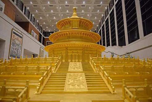 几十人耗时超3年打造天坛祈年殿模型 被国家博物馆收藏