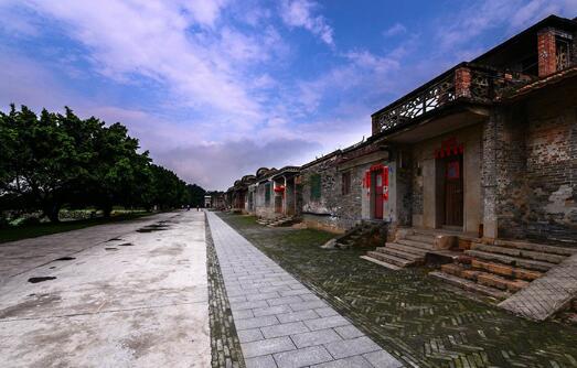 古建筑塱头村：中国历史文化名村，建筑一砖一瓦见匠心