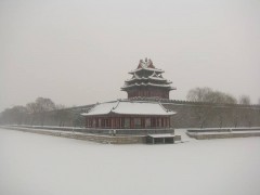 2020年雪后的故宫颐和园，雪中古建园林宛若画卷 (20)