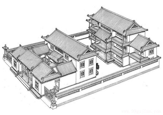 古建筑各部位之间的大的比例关系和尺度关系
