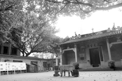 三元里古庙:历史沧桑依旧