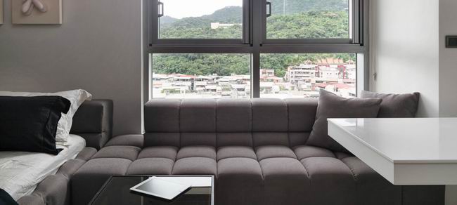 台湾26平米公寓 美学与功能在空间同时拥有